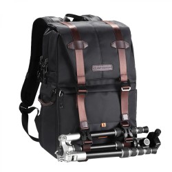 K&F Concept Camera Backpack 20L Fits 15.6" Laptop Black K&F Concept Camera Backpack 20L Fits 15.6" Laptop Black